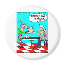 Coffee Without Cows Funny Tees Mugs & Gifts Refrigerator Magnets