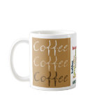 Coffee Words Mug