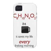 Coffein - il sauve ma vie chaque mornin freking coque iPhone 4/4S
