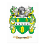 Coffey Coat of Arms Post Card