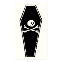 Coffin for Mary Business Card