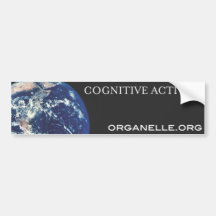 Cognitive Activism Bumper Sticker