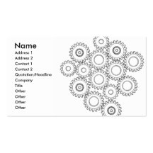 Cogs/ Gears business card