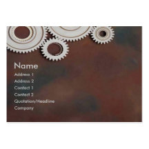 Cogs Profile Card Business Card