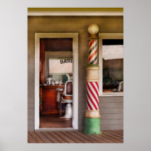 Coiffeur - j'ai besoin des cheveux pour couper affiche