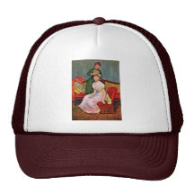 Coiffure de La par Pierre-Auguste Renoir Casquettes De Camionneur