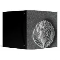 Coin bearing the effigy of Vercingetorix binders