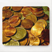 Coins Mouse Pads