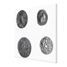 Coins of Cunobelinus or Cymbeline Canvas Prints