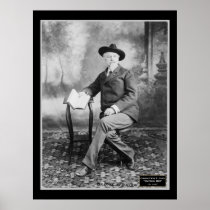 Col. Wm F. Buffalo Bill Cody 1907 Print