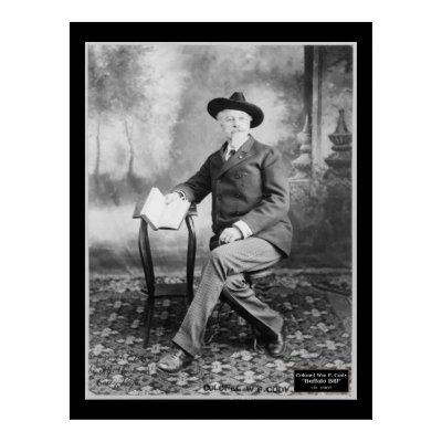 Col. Wm F. Buffalo Bill Cody 1907 Print by RanchLady