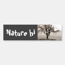 cold and lovely bumper sticker