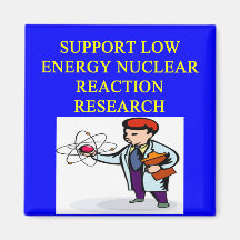 cold fusion research fridge magnet