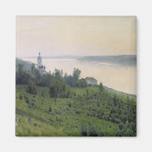 Cold Landscape, 1889 Refrigerator Magnets