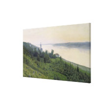Cold Landscape, 1889 Stretched Canvas Print