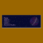 Cold Oak Moon Skinny Card business cards