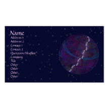 Cold Oak Moon Standard Card Business Card Template