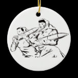 Cold War Ladies ornaments