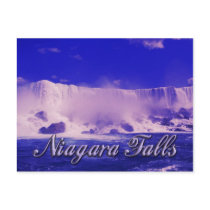 Cold Winter Mist at Niagara Falls Postcards