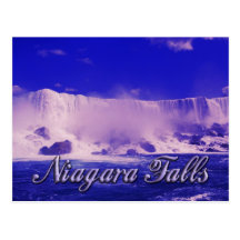 Cold Winter Mist at Niagara Falls Postcards