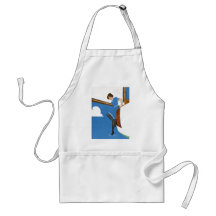 Coles Phillips Fadeaway - Sailing On Blue Oceans Apron