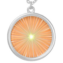 Colgante "DESTELLO NARANJA" Joyeria Personalizada
