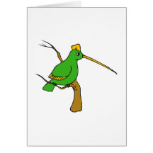 Colibri de Harryette Carte De Vœux