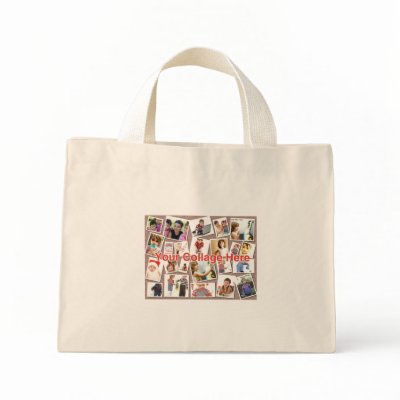 Collage Bag by PearlMountainSoft