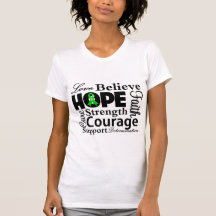Collage de Cancer de rein d'espoir T-shirt