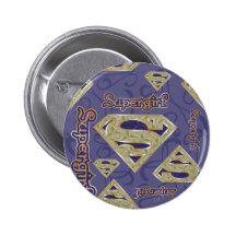 Collage de fantaisie de logo de Supergirl Badge Avec Épingle