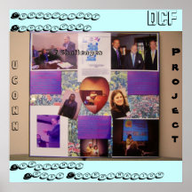 Collage de projet de CACAC Affiche