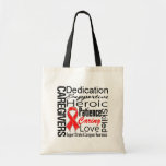 Collage de travailleurs sociaux de course sac fourre-tout