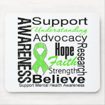 Collage - Mental Health Awareness Mousepads