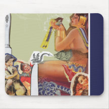 Collage Mouse pad