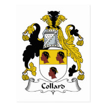 Collard Family Crest Post Card