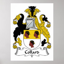Collard Family Crest Print