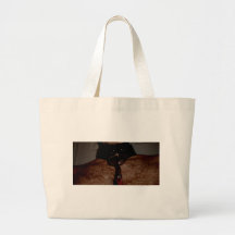 COLLARED CANVAS BAG