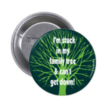 Collé dans mon arbre généalogique badges