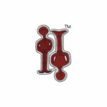 ColleaguePatch_wood Embroidered Polo Shirt