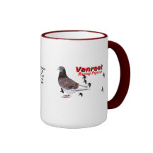 Collectable series May 2011 Vareet  Racing Pigeons Coffee Mugs