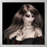 ♥ Collectable Vampire Doll Art ♥ (vampire1) Print