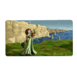 Collecting Shamrocks Custom Shipping Label