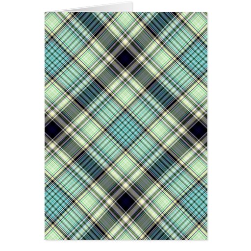 Collection de motif de plaid de tartan - vert - 02 cartes