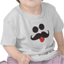 Collection de moustache t-shirts