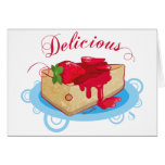Collection délicieuse carte de vœux