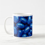 Collection of blue jellybeans coffee mugs