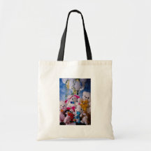 Collection of pretty Teddy bear dolls Canvas Bags