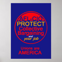 Collective Bargaining POSTER Print