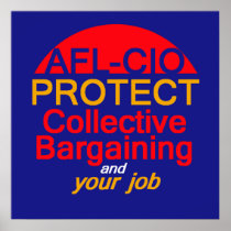 Collective Bargaining POSTER Print