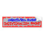Collectivism Sucks Bumper Stickers